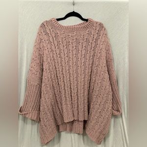 UMGEE M pink oversized sweater